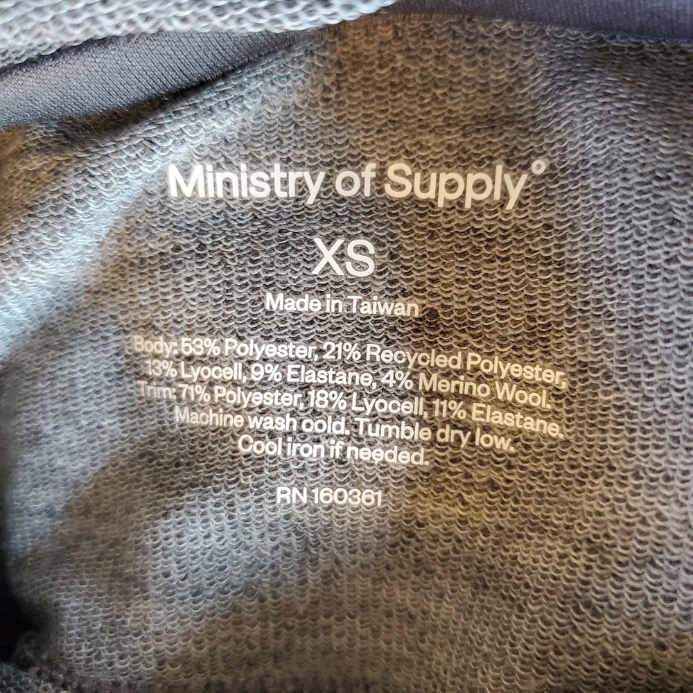 Ministry of Supply Fushion Terry For All Hoodie Sz XS - Picture 3 of 11